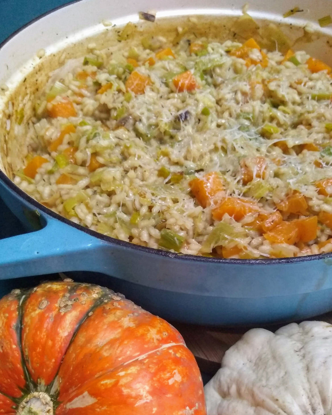 LEEK & PUMPKIN RISOTTO